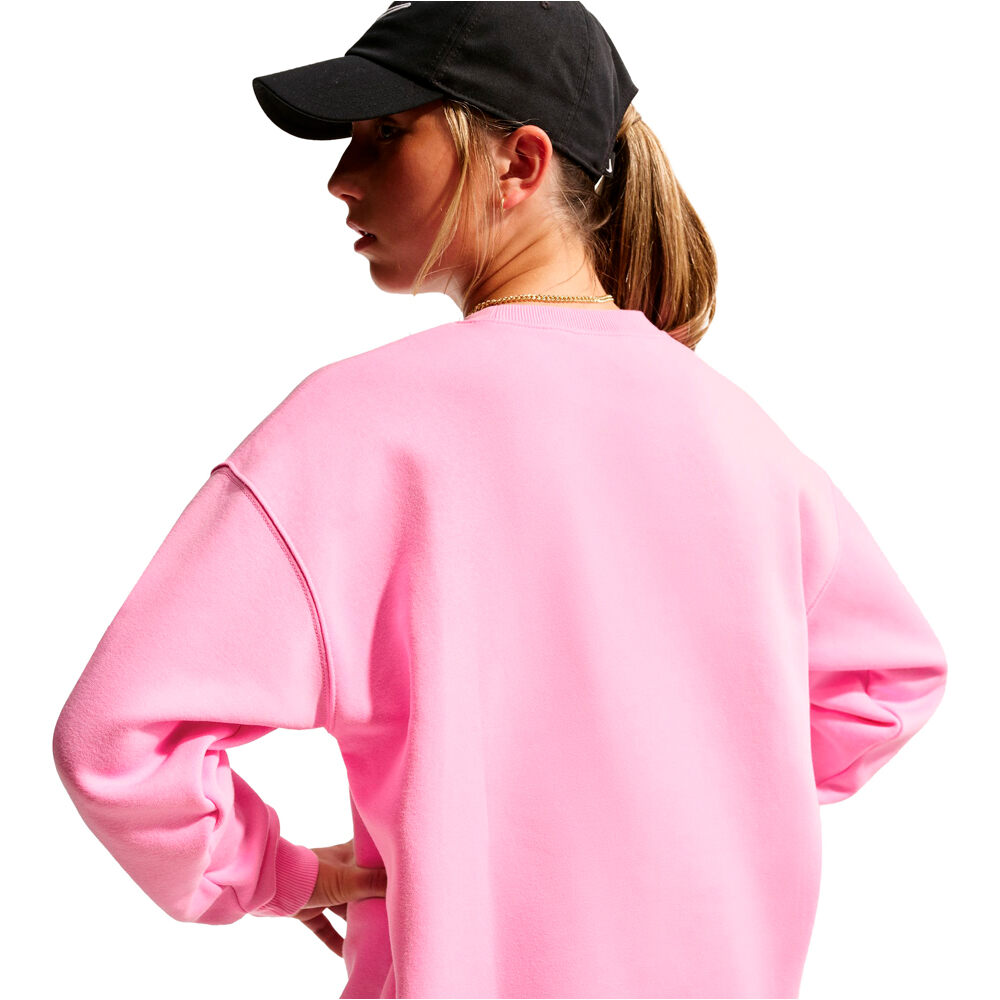 Nike sudadera niña G NSW STDIO FLC OVRSZD CRW AOP 03