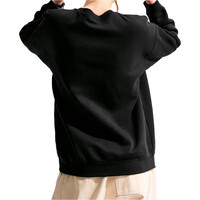 Nike sudadera niña G NSW STDIO FLC OVRSZD CRW AOP vista trasera