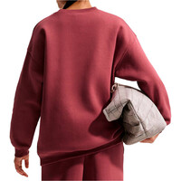 Nike sudadera niña G NSW STUDIO FLC OS CRW LBR vista trasera