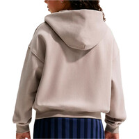 Nike sudadera niña G NSW STUDIO FLC OS FZ HD vista trasera