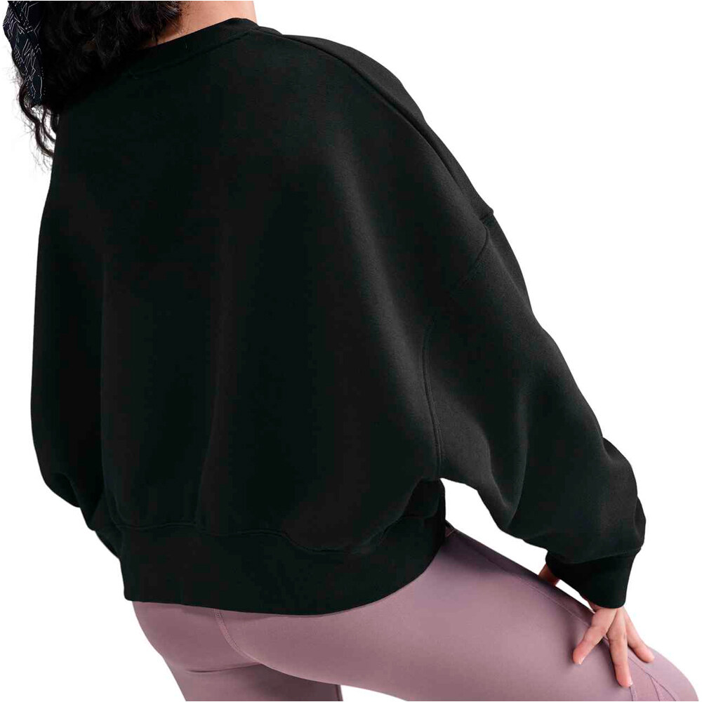 Nike sudadera niña G NSW TREND FLC CRP CREW vista trasera