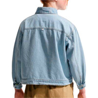 Nike sudadera niña G NSW WR DENIM JACKET vista trasera