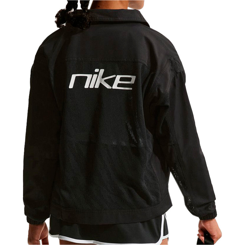 Nike sudadera niña G NSW WVN JKT FA26 vista trasera