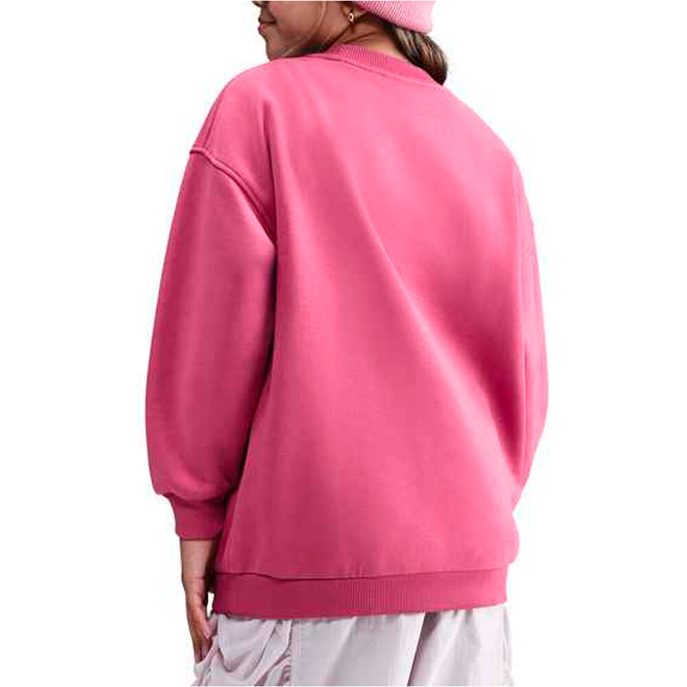 Nike sudadera niña X_G NSW CLUB FLC OVRSZD CREW LBR vista trasera