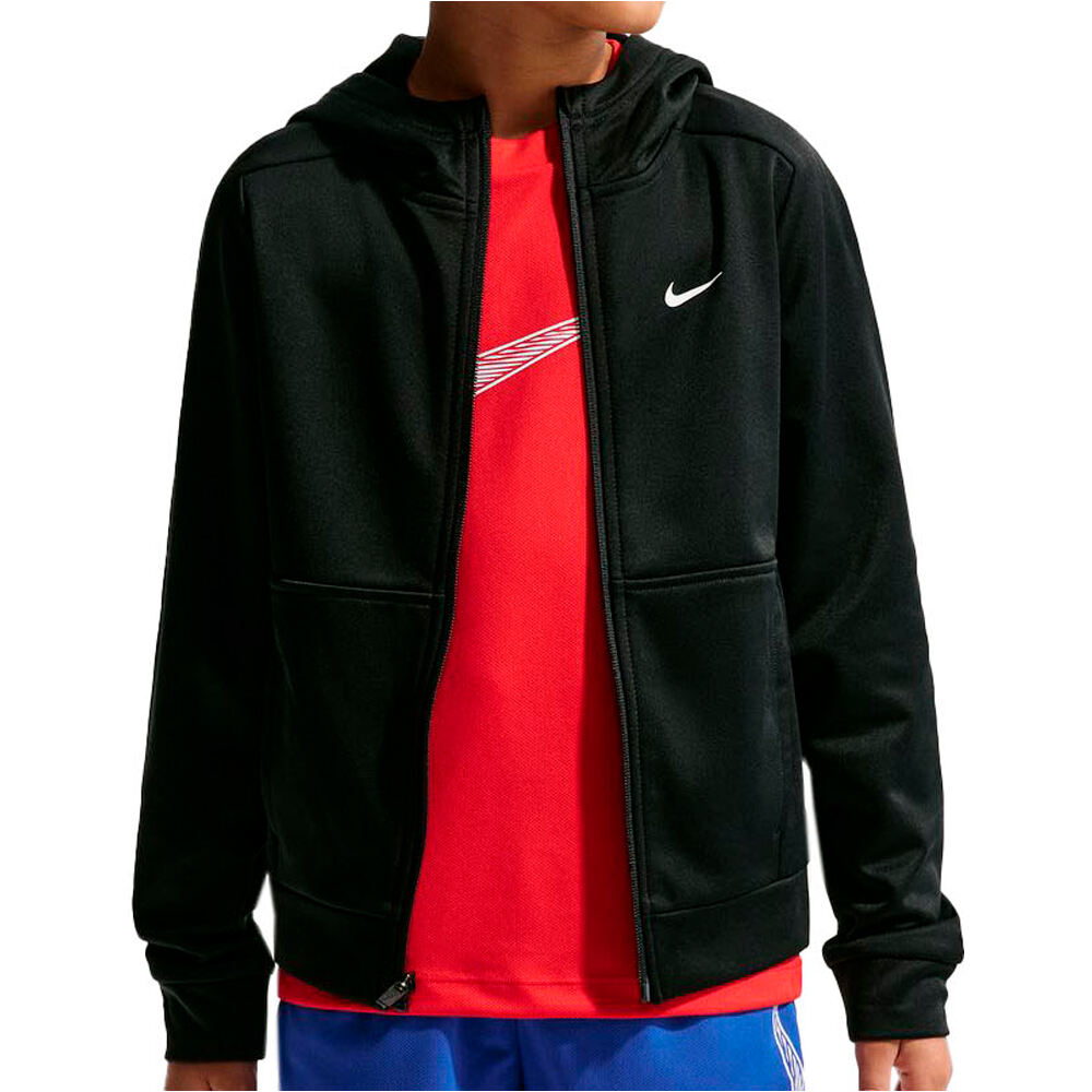 Nike sudadera niño B NK TF FLEECE FZ HOODIE vista frontal