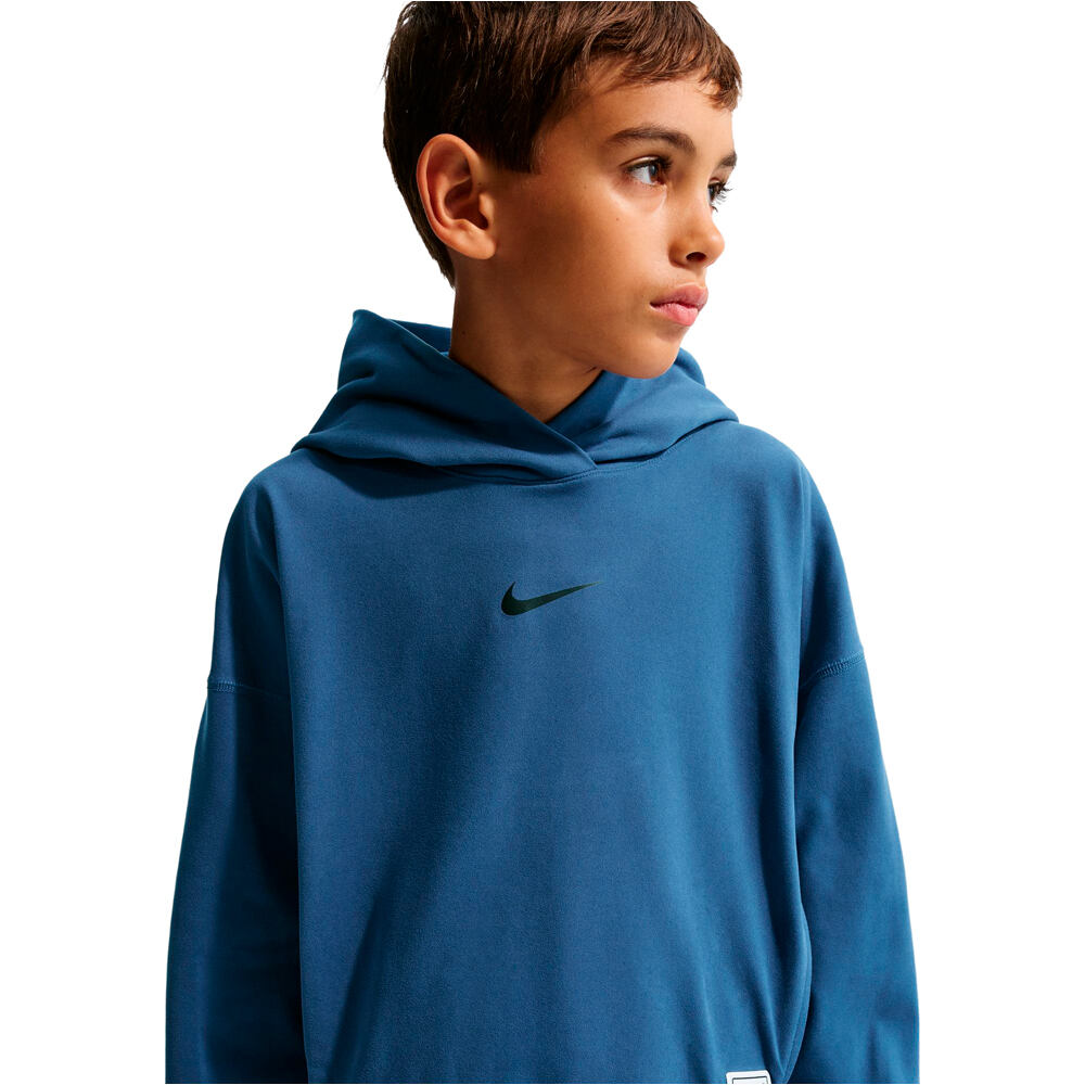 Nike sudadera niño B NP DF FLC PO HOODIE vista detalle