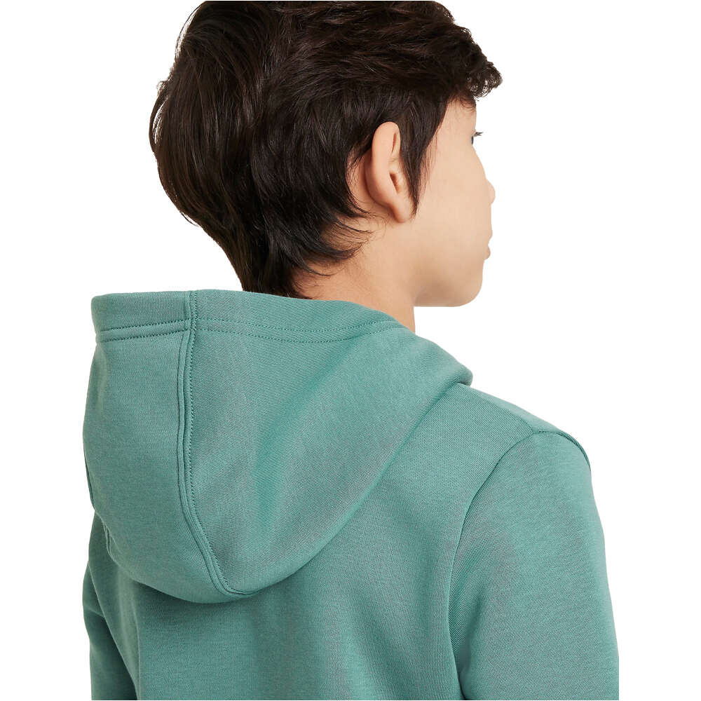 Nike sudadera niño B NSW N AIR PO HOODY FLC BB vista detalle