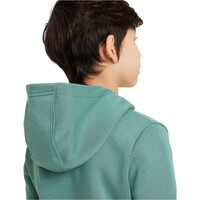 Nike sudadera niño B NSW N AIR PO HOODY FLC BB vista detalle