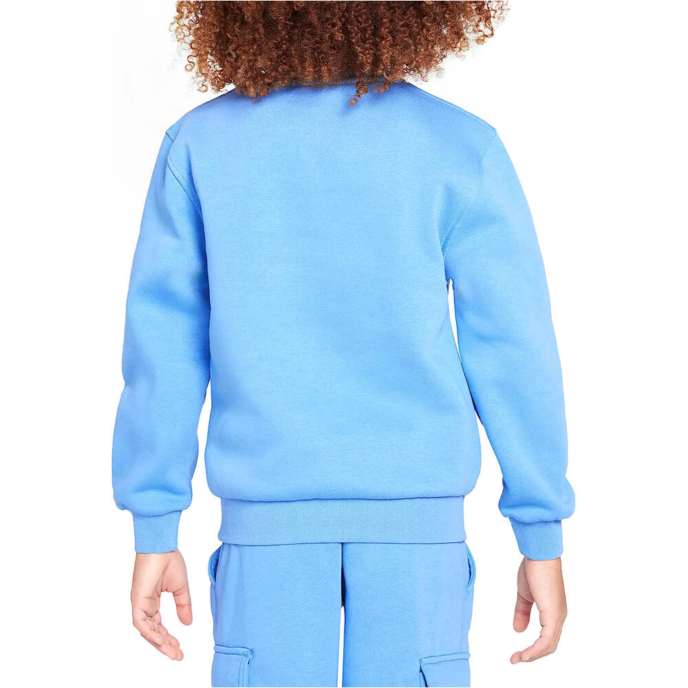 Nike sudadera niño B NSW SI FLC CREW BB vista trasera