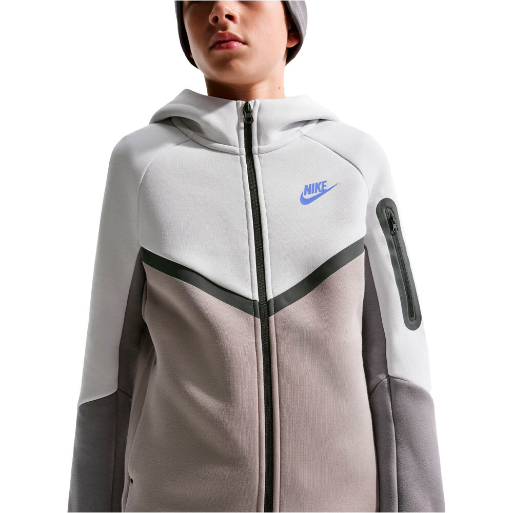 Nike sudadera niño B NSW TCH FLC FZ - PD 03