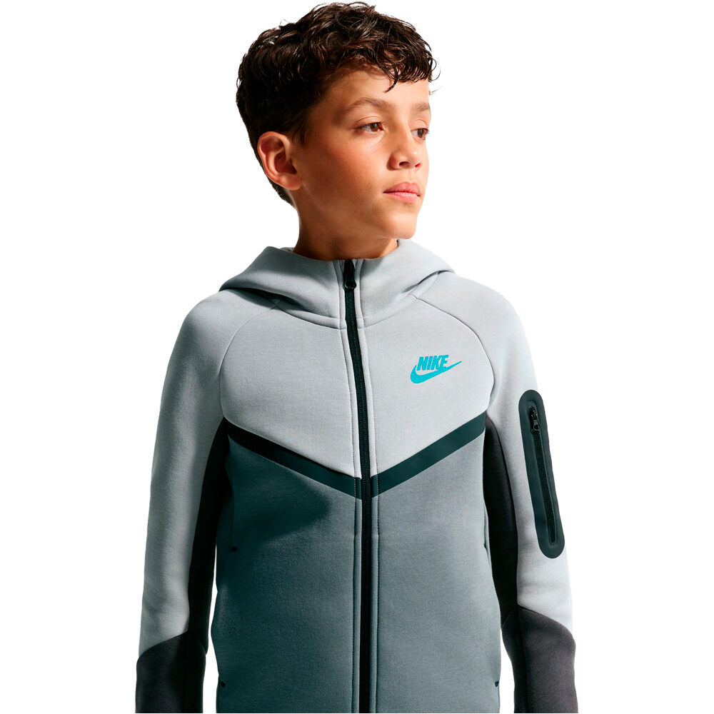 Nike sudadera niño B NSW TCH FLC FZ - PD 03