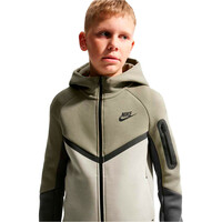 Nike sudadera niño B NSW TCH FLC FZ - PD vista detalle