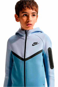 Nike sudadera niño B NSW TCH FLC FZ - PD vista detalle