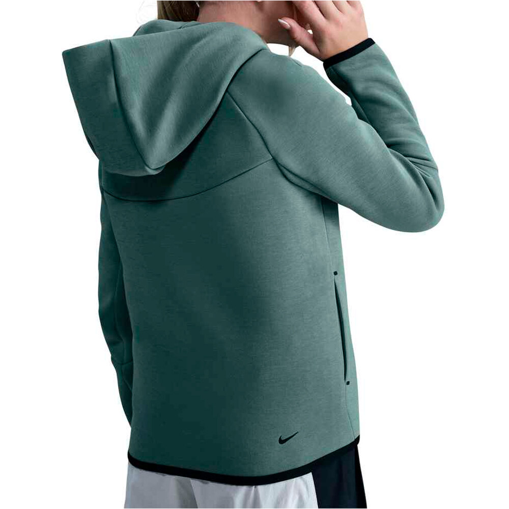 Nike sudadera niño B NSW TCH FLC FZ - PD vista trasera