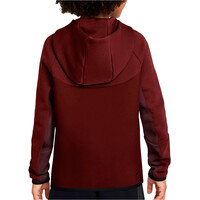 Nike sudadera niño B NSW TCH FLC FZ - PD vista trasera
