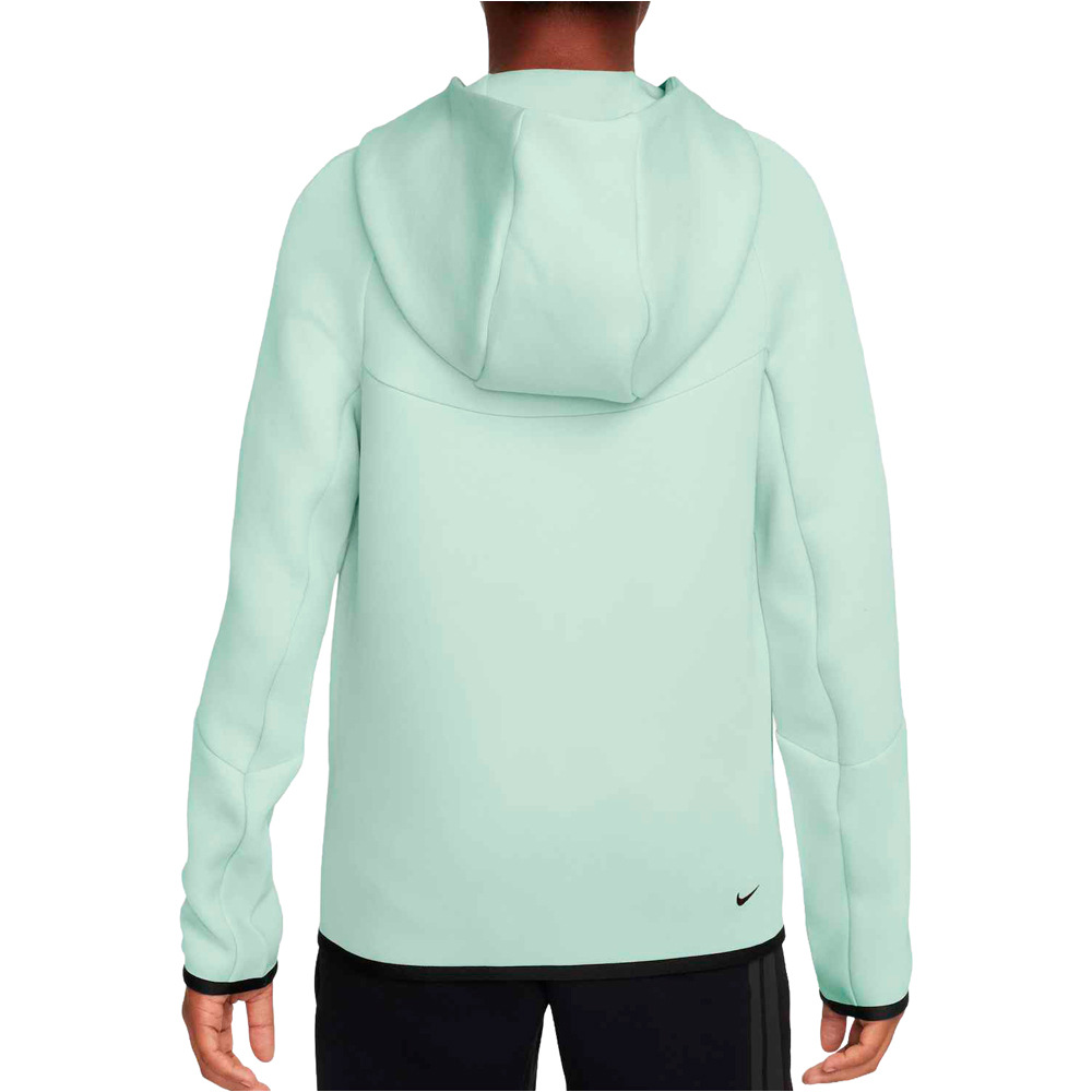 Nike sudadera niño B NSW TCH FLC FZ - PD vista trasera