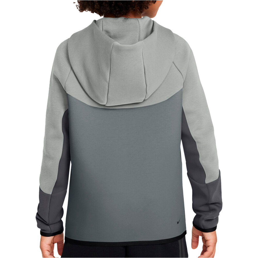 Nike sudadera niño B NSW TCH FLC FZ - PD vista trasera