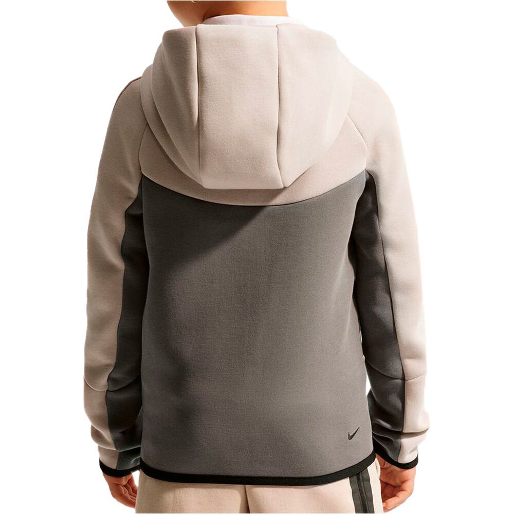 Nike sudadera niño B NSW TCH FLC FZ - PD vista trasera