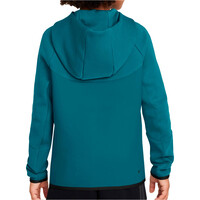 Nike sudadera niño B NSW TCH FLC FZ - PD vista trasera