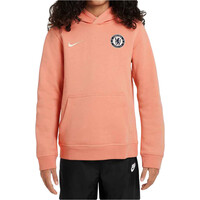 Nike sudadera niño CHELSEA 25 B NSW CLUB PO HOODIE SE vista frontal