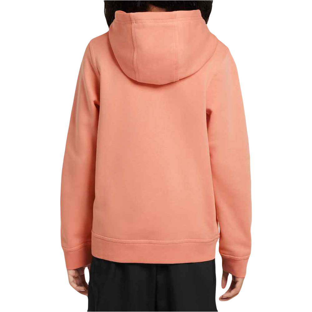 Nike sudadera niño CHELSEA 25 B NSW CLUB PO HOODIE SE vista trasera