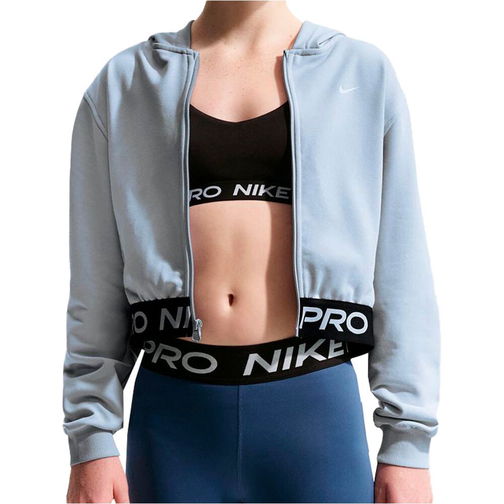 Nike sudadera niño G NP DF FZ FLC HDY vista frontal