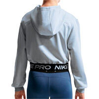 Nike sudadera niño G NP DF FZ FLC HDY vista trasera