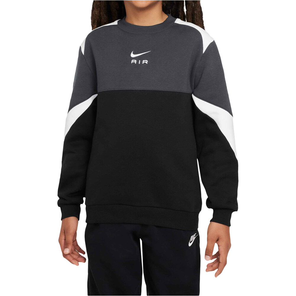 Nike sudadera niño K NIKE AIR CREW vista frontal
