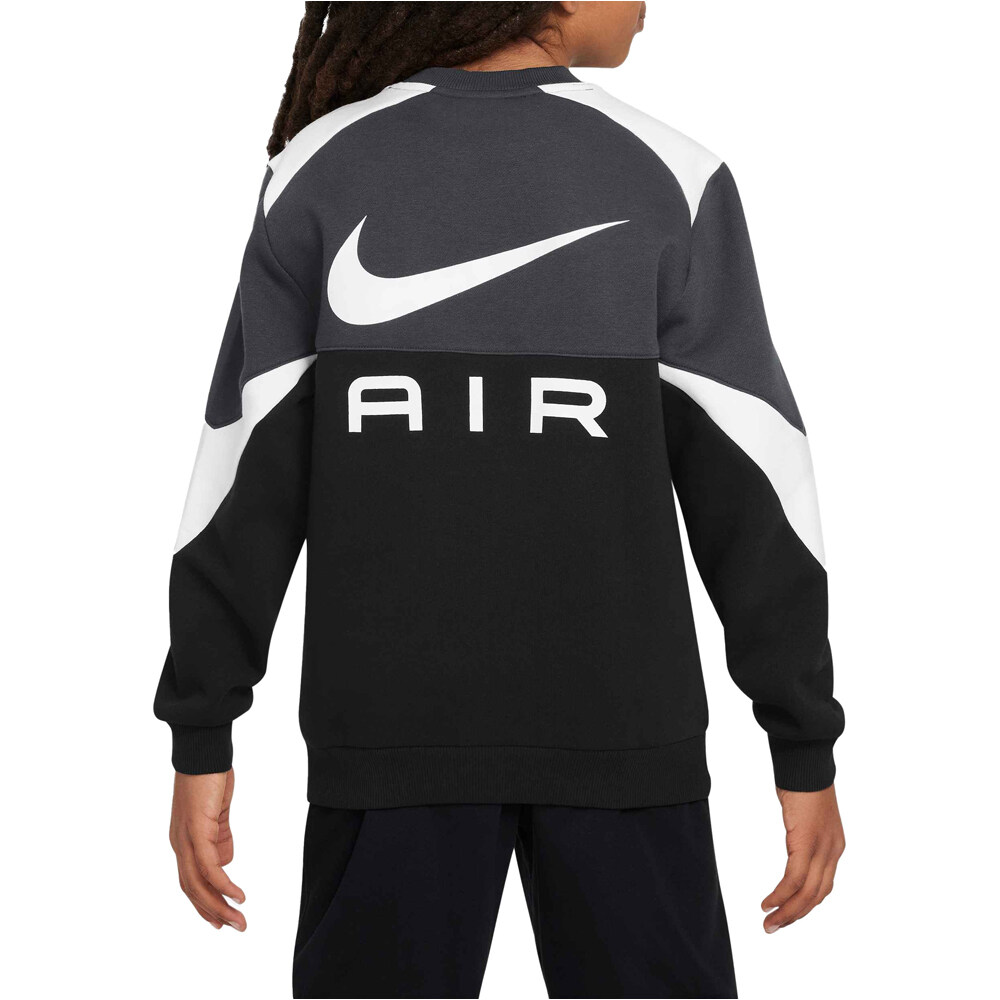 Nike sudadera niño K NIKE AIR CREW vista trasera