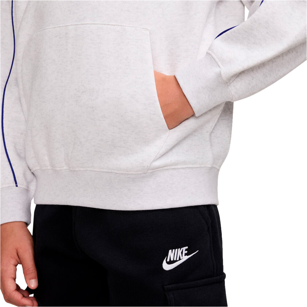 Nike sudadera niño K NIKE AIR QTR ZIP -PD vista detalle