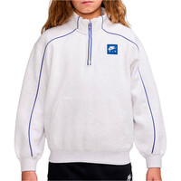 Nike sudadera niño K NIKE AIR QTR ZIP -PD vista frontal