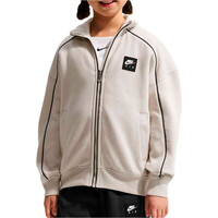 Nike sudadera niño K NK AIR FLC TRK JKT vista frontal