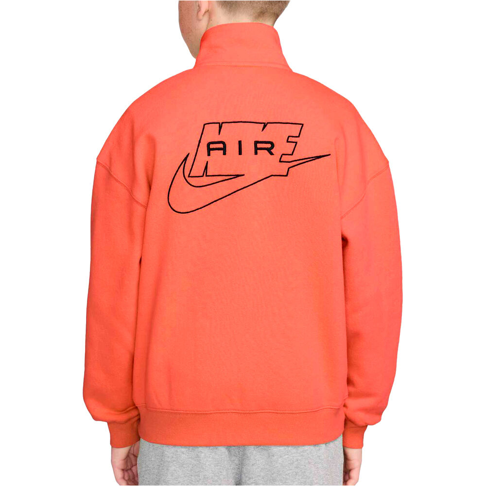 Nike sudadera niño K NK AIR FLC TRK JKT vista trasera