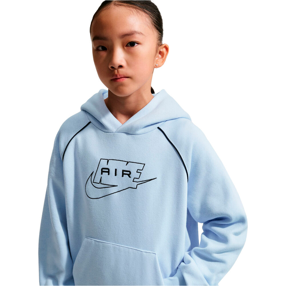 Nike sudadera niño K NK AIR PO HOODIE vista detalle
