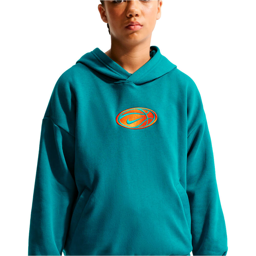 Nike sudadera niño K NK DF HDY NVLTY vista detalle