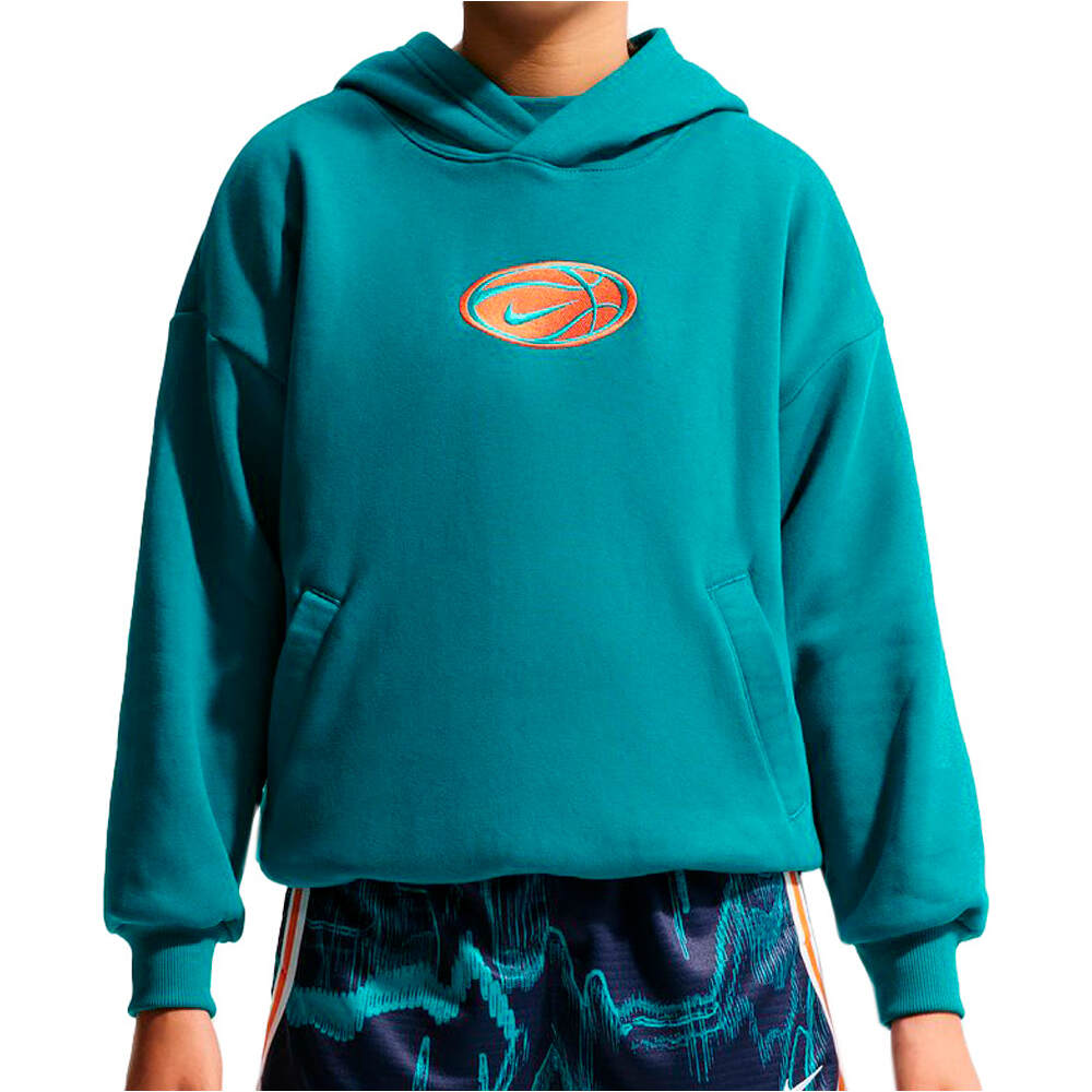 Nike sudadera niño K NK DF HDY NVLTY vista frontal