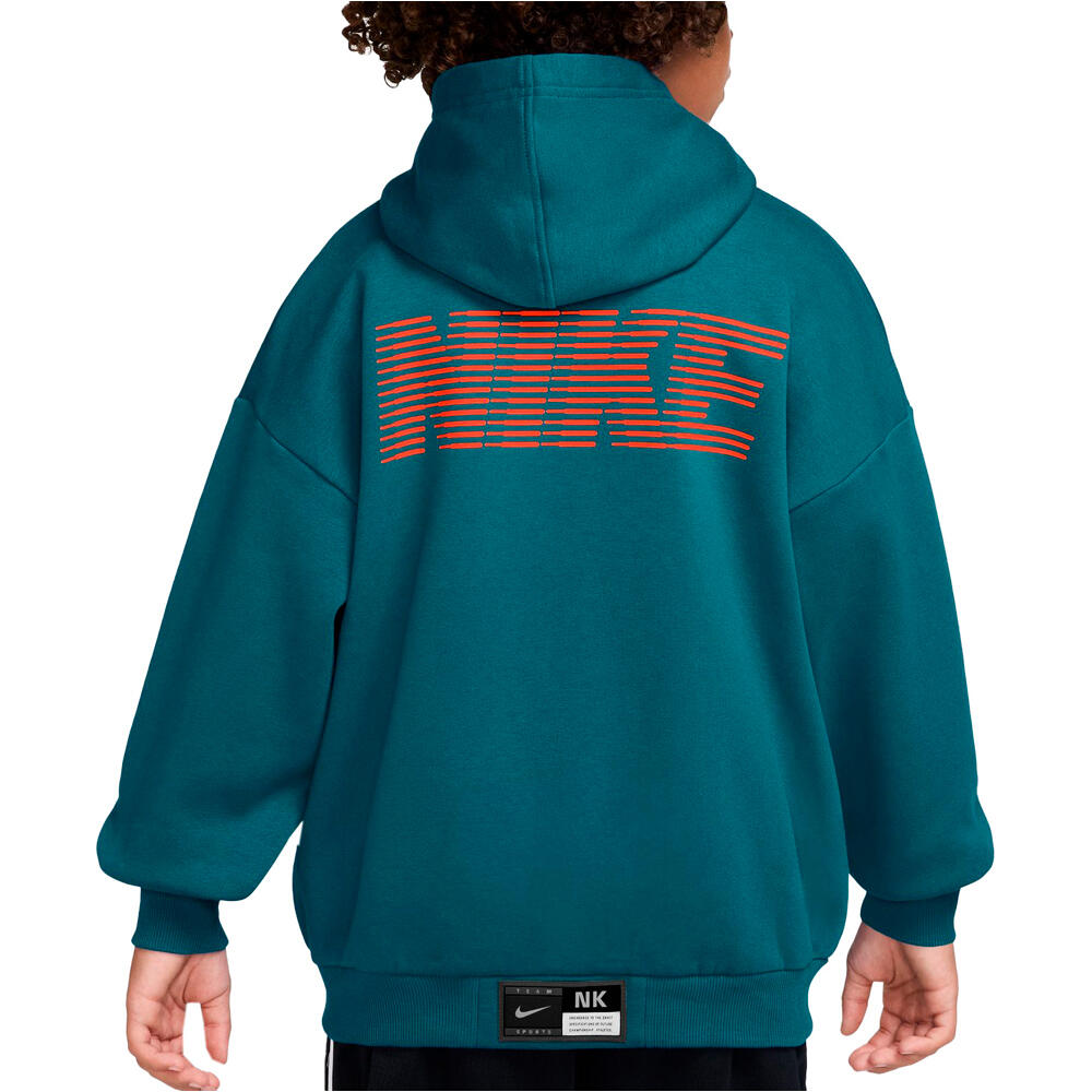 Nike sudadera niño K NK DF HDY NVLTY vista trasera