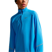 Nike sudadera niño K NK DF MILER HZ TOP vista detalle