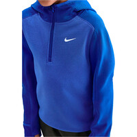 Nike sudadera niño K NK TF LS HZ TOP WARM vista detalle
