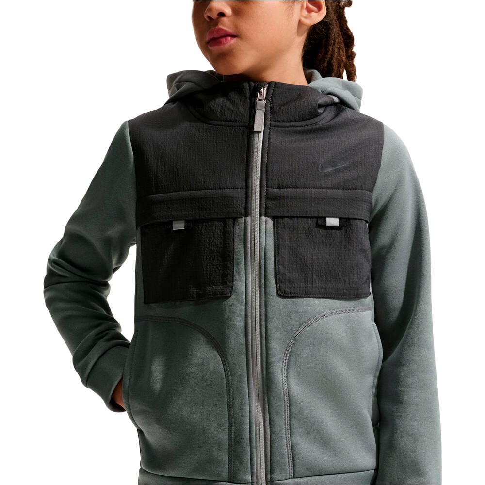 Nike sudadera niño K NSW CITY UTILITY FZ HDY MM vista detalle