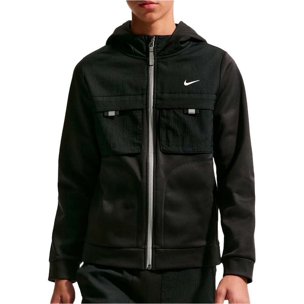 Nike sudadera niño K NSW CITY UTILITY FZ HDY MM vista frontal