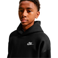 Nike sudadera niño K NSW CLB FLC OS HDY 03