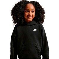 Nike sudadera niño K NSW CLB FLC OS HDY vista detalle
