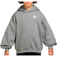 Nike sudadera niño K NSW CLB FLC OS HDY vista frontal