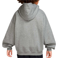 Nike sudadera niño K NSW CLB FLC OS HDY vista trasera