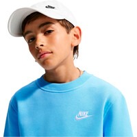 Nike sudadera niño K NSW CLUB FLC CREW LS LBR 03
