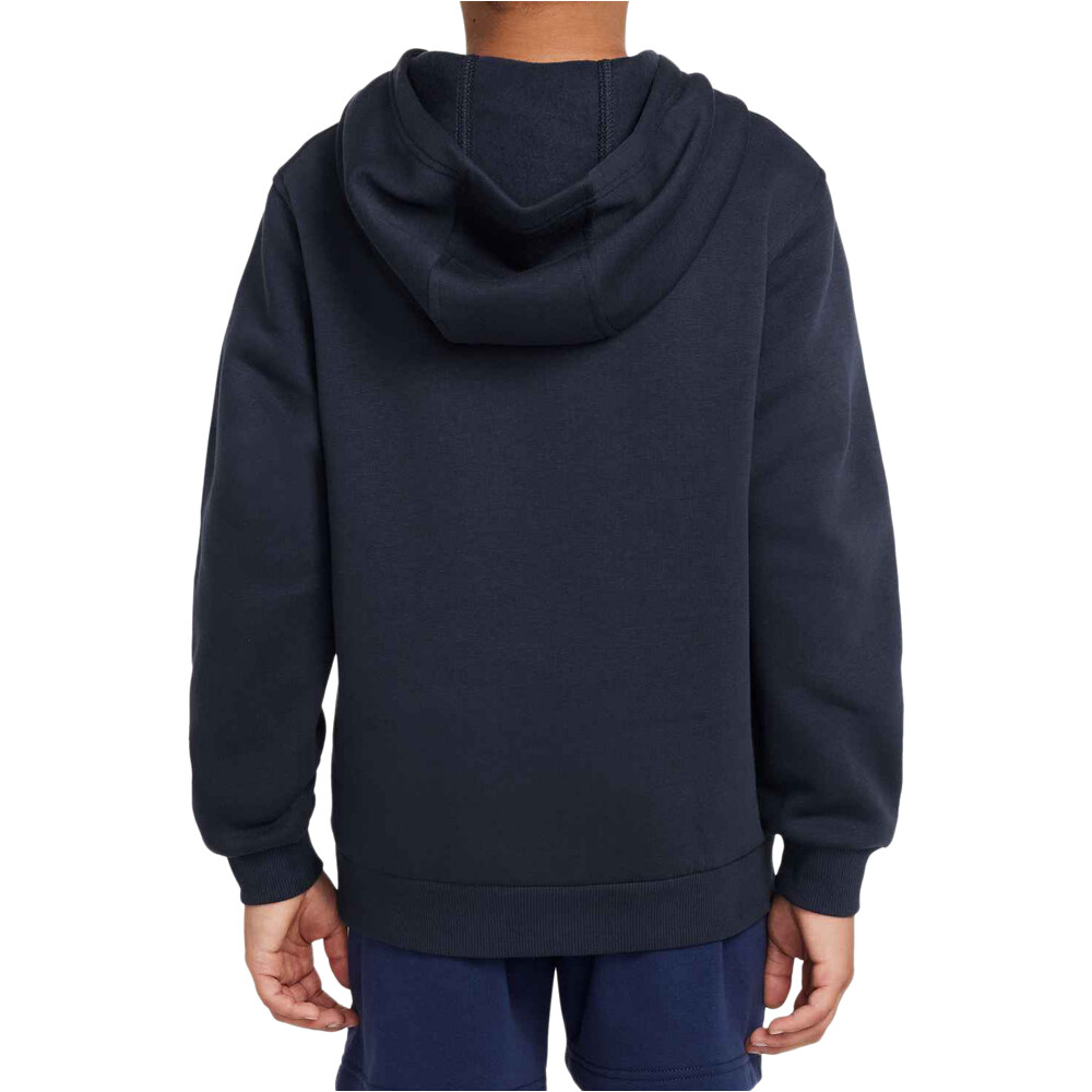 Nike sudadera niño K NSW CLUB FLC HDY FMLY -PD vista trasera