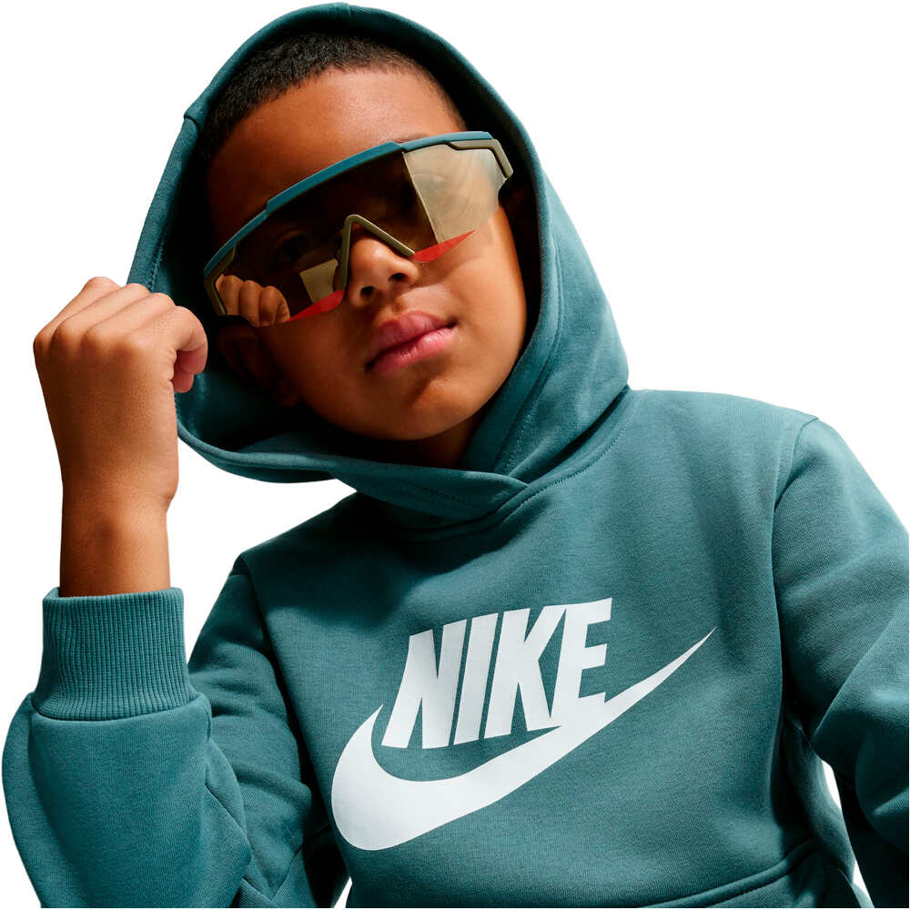 Nike sudadera niño K NSW CLUB FLC HDY HBR 04