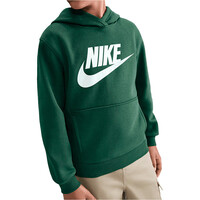 Nike sudadera niño K NSW CLUB FLC HDY HBR vista frontal