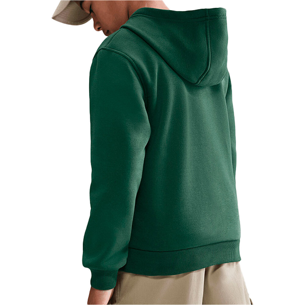 Nike sudadera niño K NSW CLUB FLC HDY HBR vista trasera